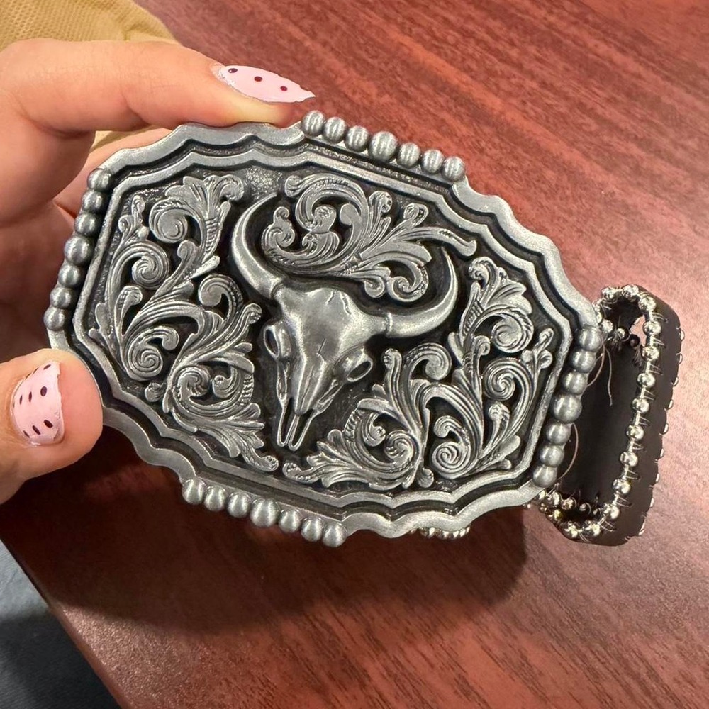 Western style statement belt 🤠🖤